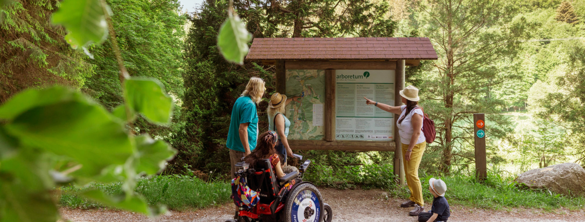 Découvrez l'Arboretum en toute liberté grâce au fauteuil tout-terrain JTS 